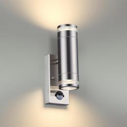 Odeon light 6604/2W HIGHTECH ODL23 635 нержавеющая сталь/металл/пвх стойкий к УФ излучению Настенный св-к IP44 LED GU10 14W MOTTO  - 4 купить